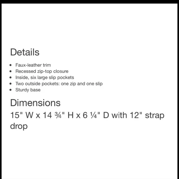 VERA BRADLEY RETIRED Camofloral Trimmed Vera Tote - Picture 5 of 5